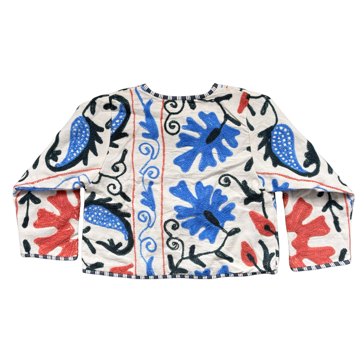 Girls Suzani Jacket - Colbalt