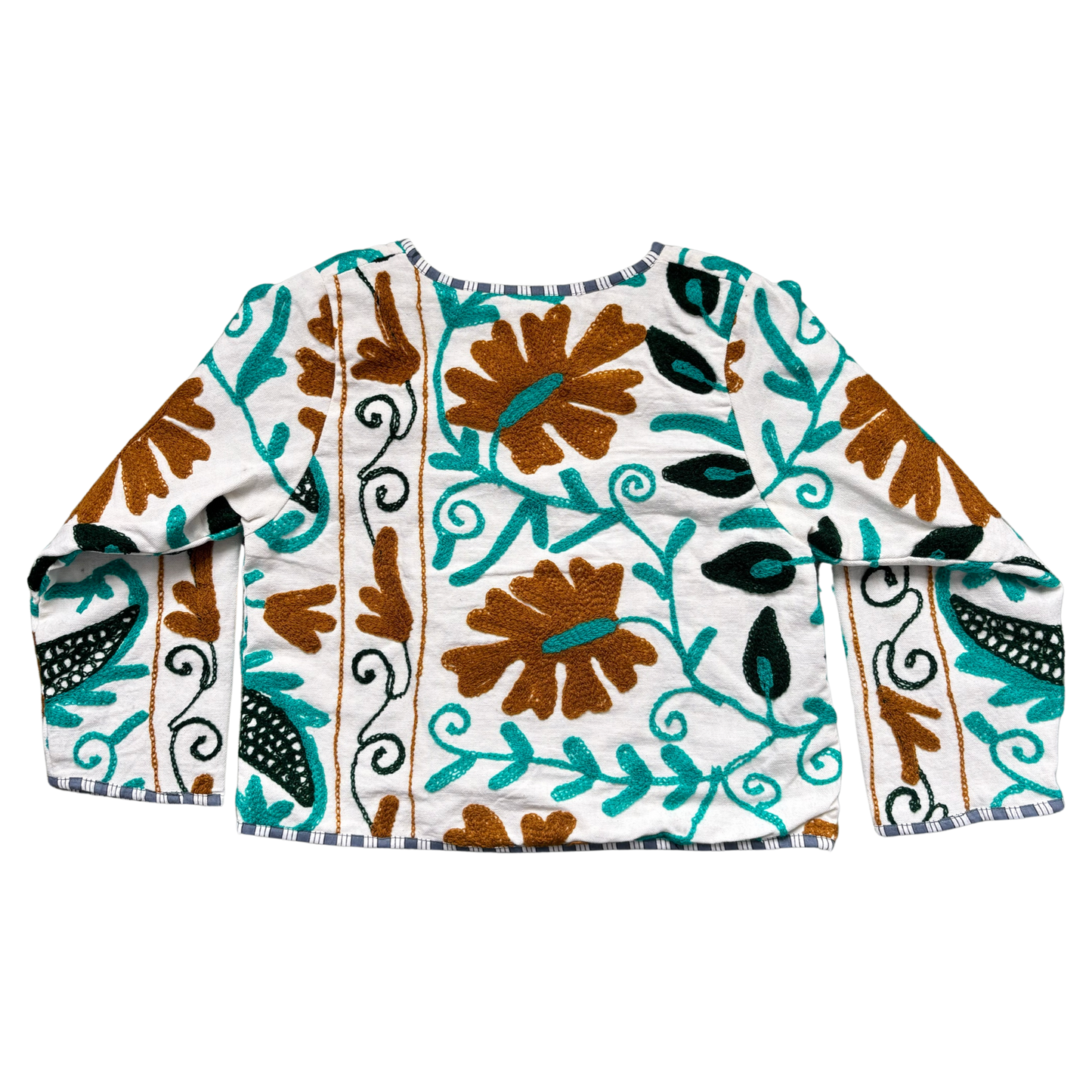 Girls Suzani Jacket - Green