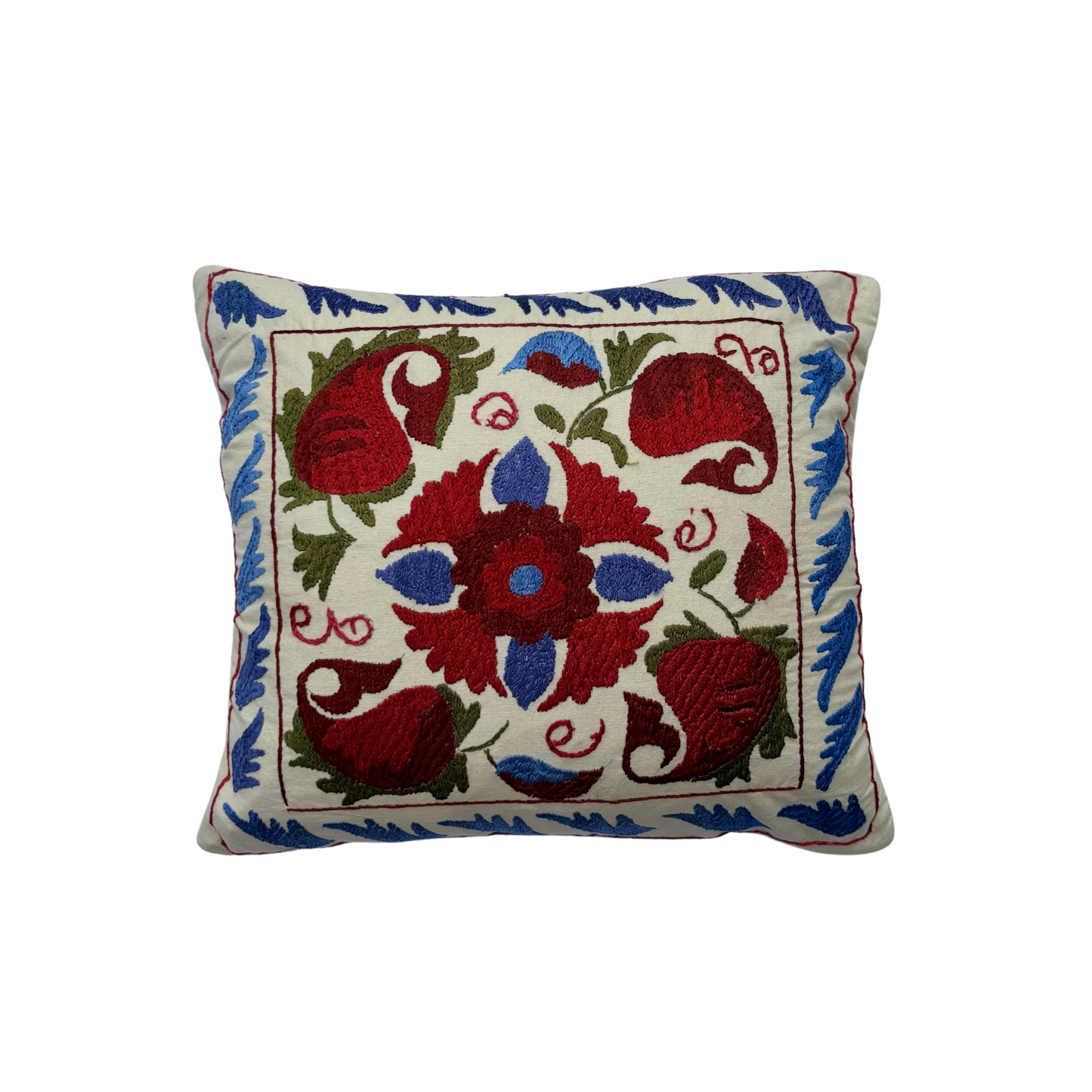 Hand Embroidered Suzani Cushion -05