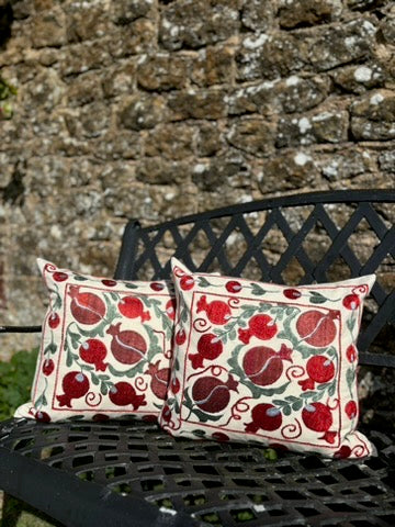 Hand Embroidered Suzani Cushion -04