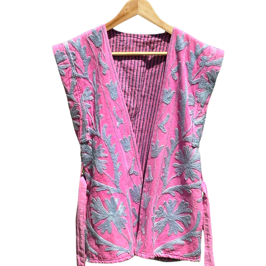 Gilet in Pink