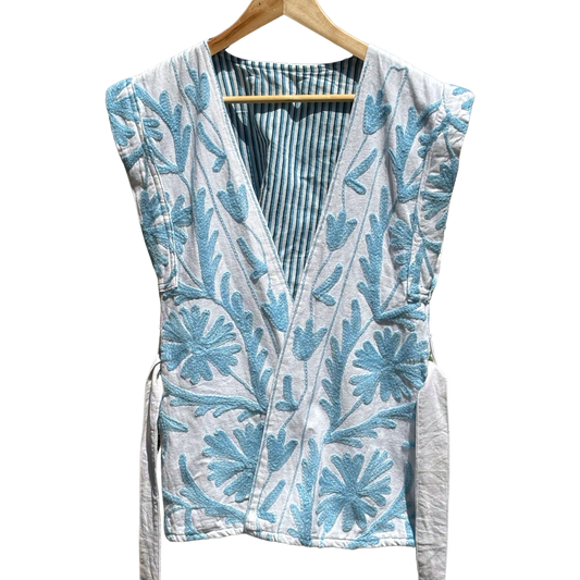 Gilet in Light Blue