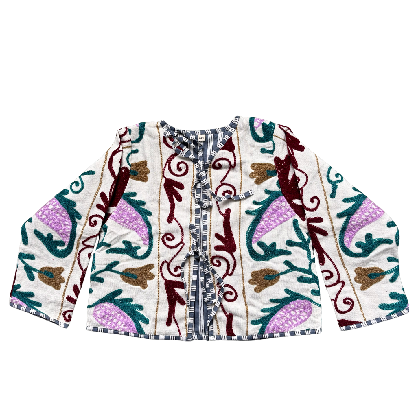 Girls Suzani Jacket - Violet