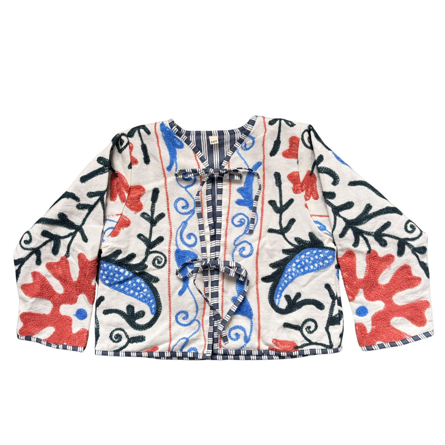 Girls Suzani Jacket - Colbalt