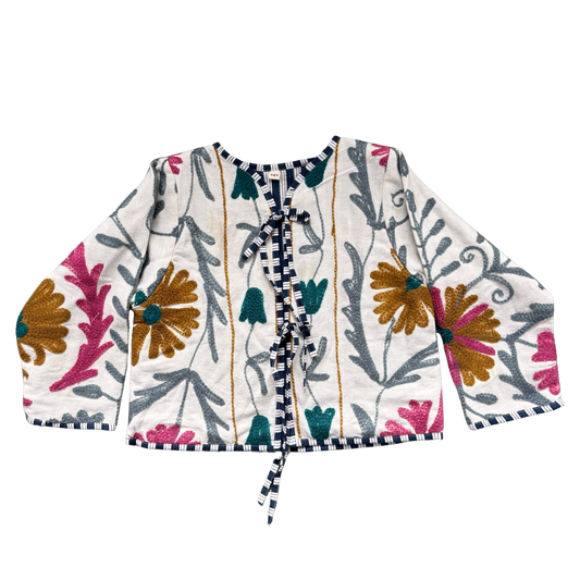 Girls Suzani Jacket - Pink