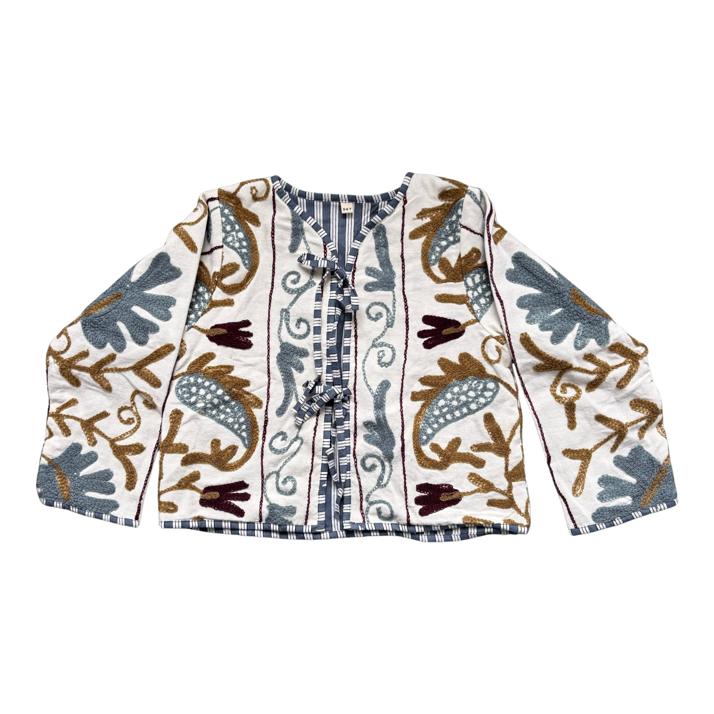 Girls Suzani Jacket - Grey
