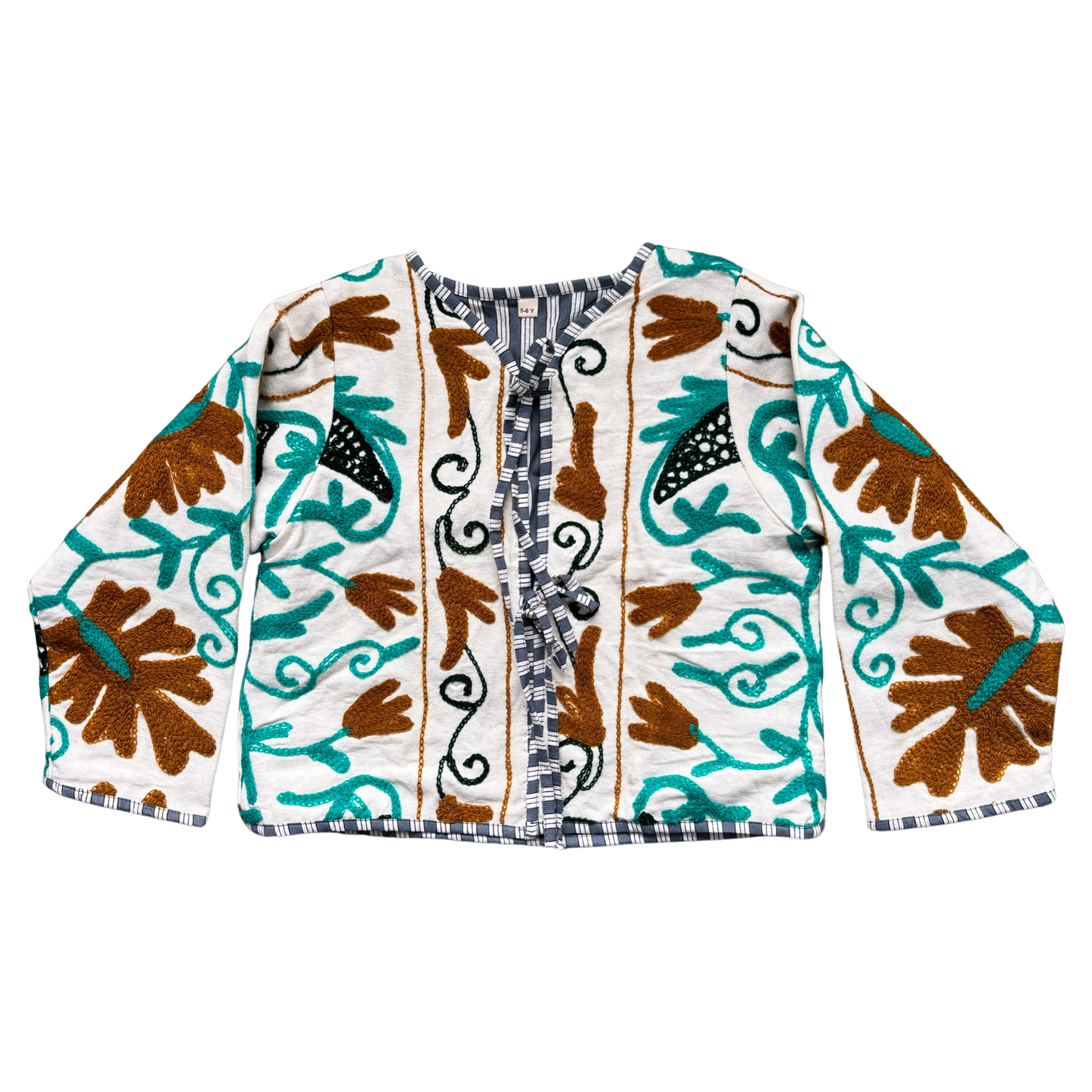 Girls Suzani Jacket - Green