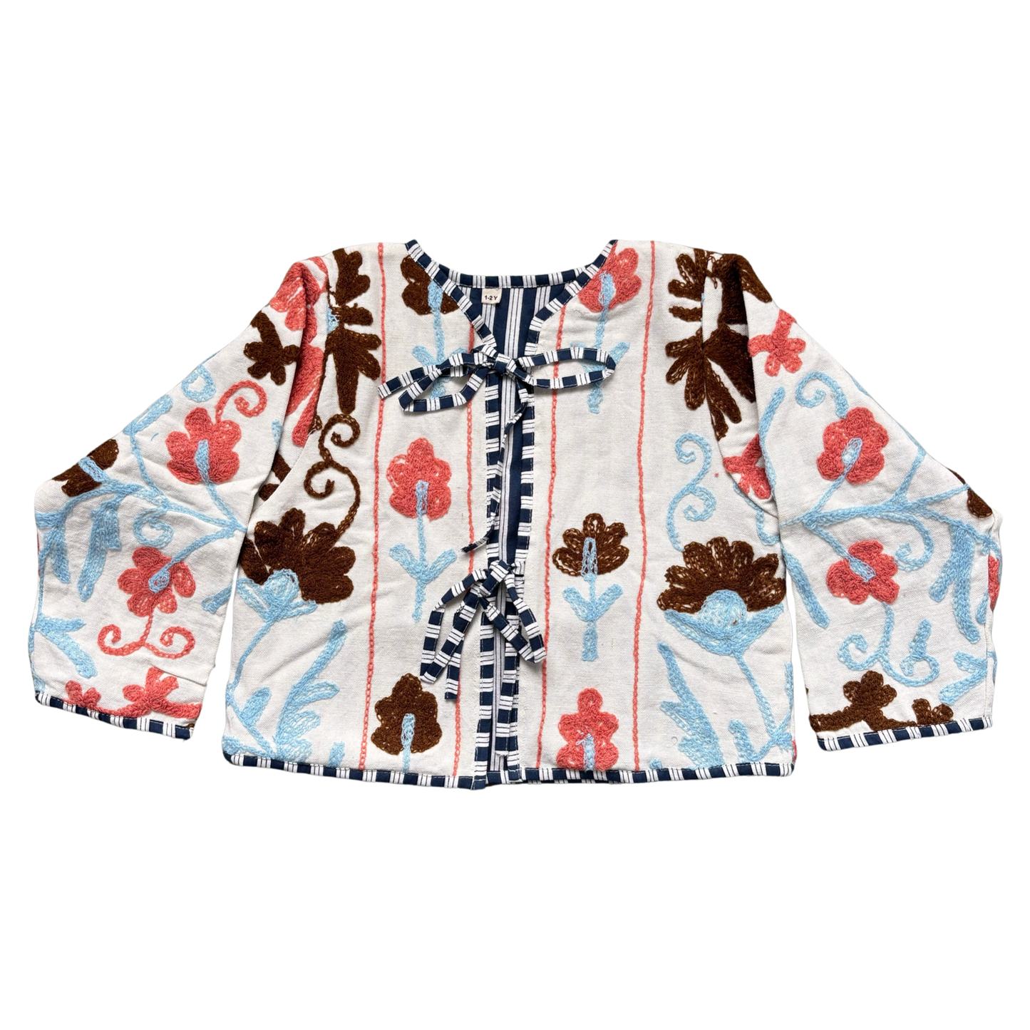 Girls Suzani Jacket - Baby Blue