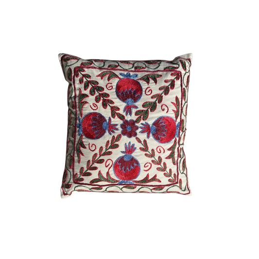 Hand Embroidered Suzani Cushion -15