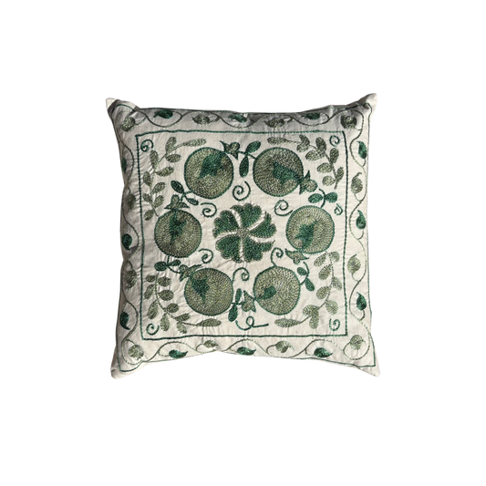 Hand Embroidered Suzani Cushion -16